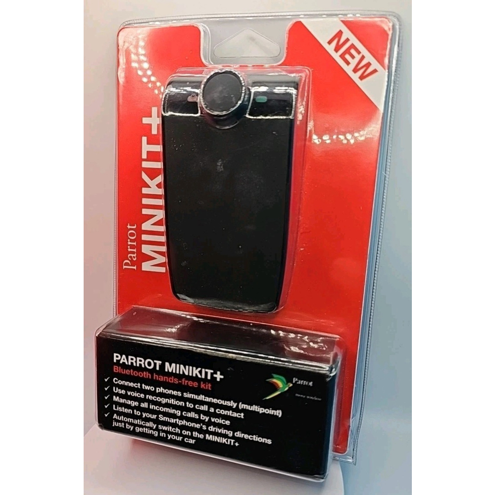 Parrot Minikit + TTS English (USA) Bluetooth Hands-Free Car Kit New Sealed